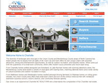 Tablet Screenshot of myhomecharlotte.com